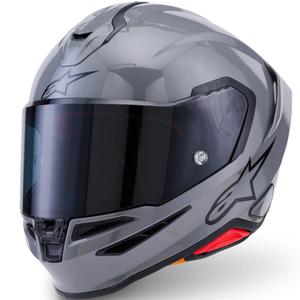 Integrálna helma na motorku Alpinestars S-R7 Solid sivá