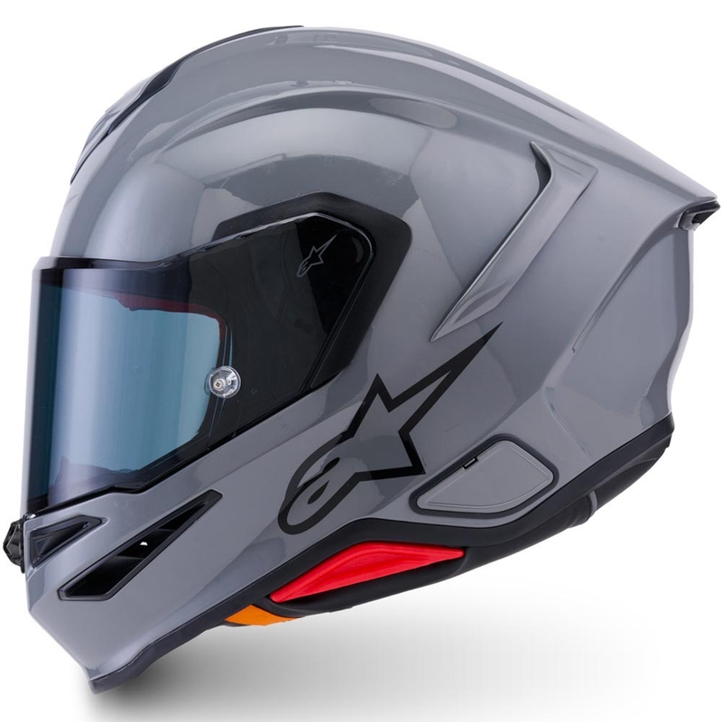 Integrálna helma na motorku Alpinestars S-R7 Solid sivá