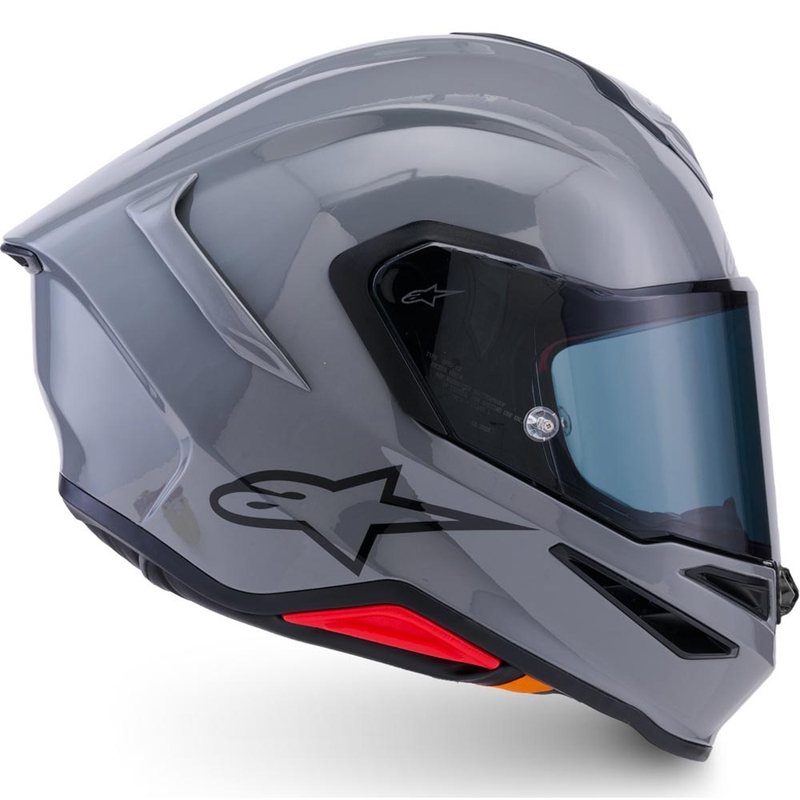 Integrálna helma na motorku Alpinestars S-R7 Solid sivá