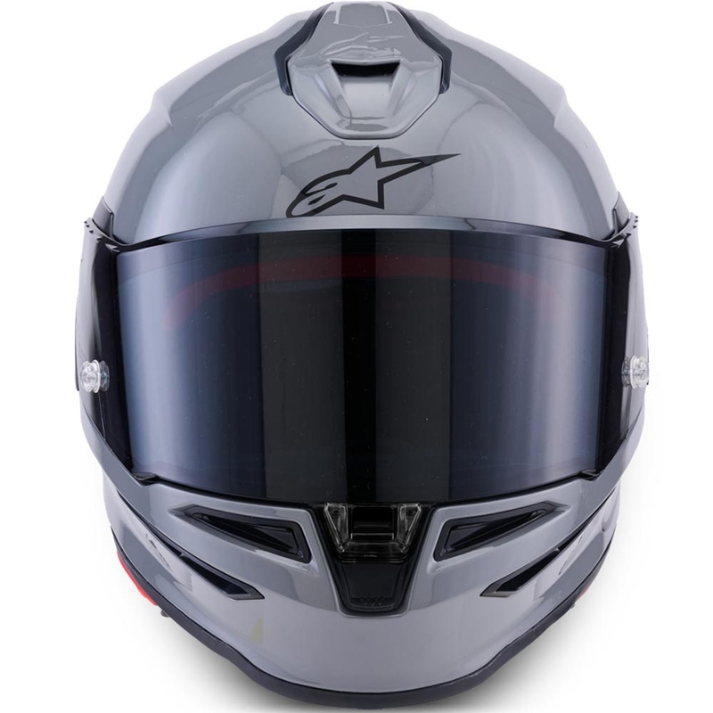 Integrálna helma na motorku Alpinestars S-R7 Solid sivá
