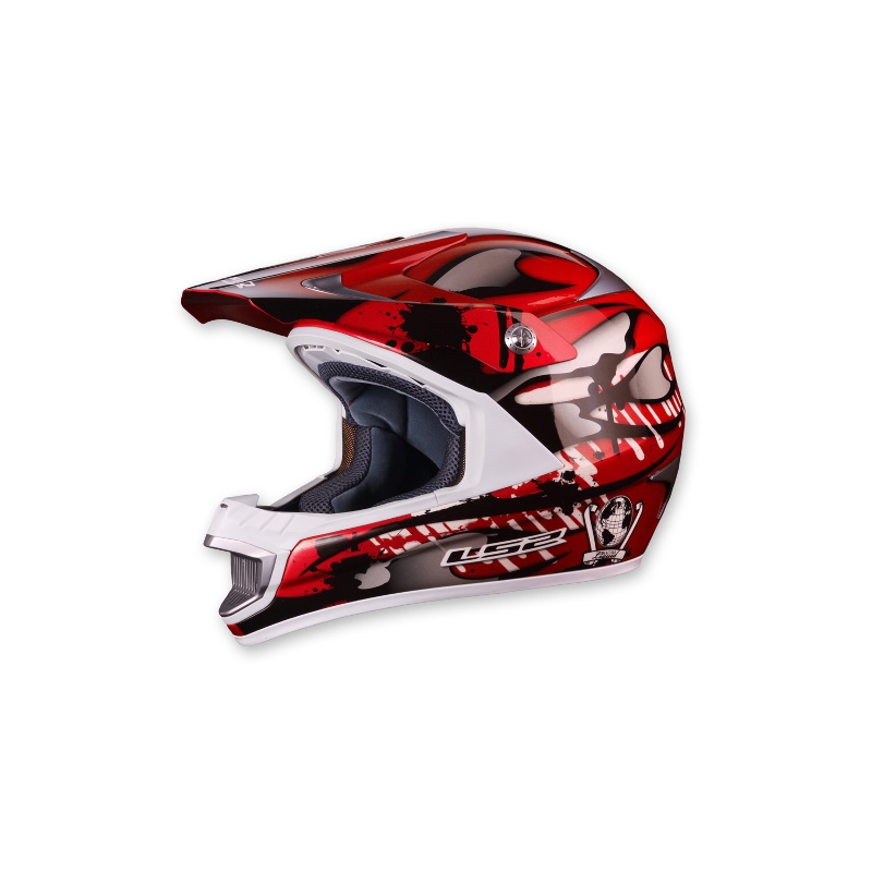 Motokrosová prilba LS2 MX442 Magma červená