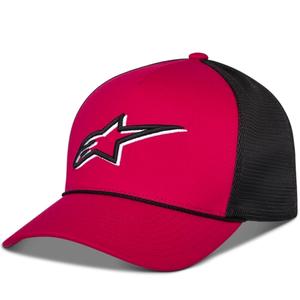Šiltovka Alpinestars Ageless Shadow Trucker červeno-čierna