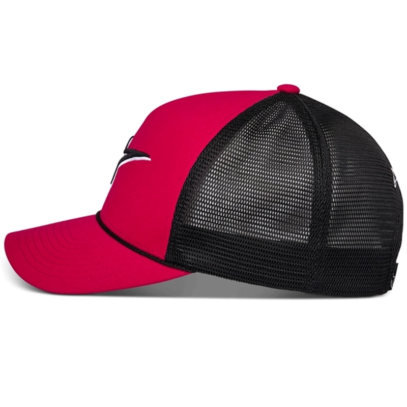 Šiltovka Alpinestars Ageless Shadow Trucker červeno-čierna