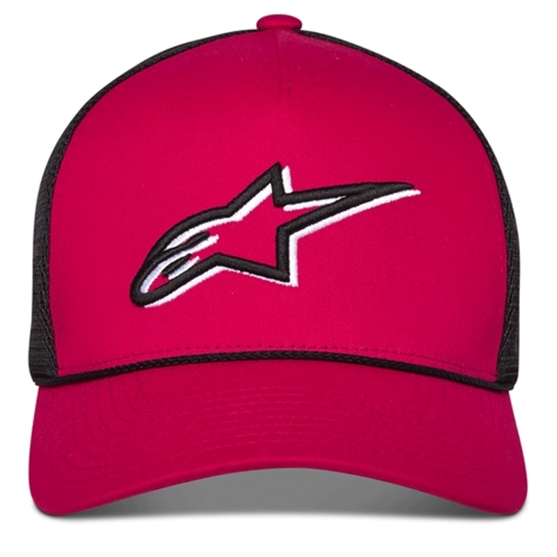 Šiltovka Alpinestars Ageless Shadow Trucker červeno-čierna