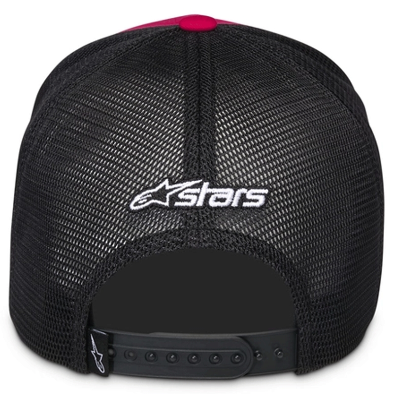 Šiltovka Alpinestars Ageless Shadow Trucker červeno-čierna