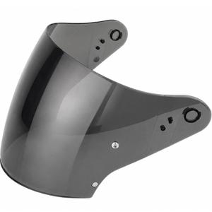 Plexi Scorpion KDF-25 pre prilby na motorku EXO-230/Z1 tmavo dymové