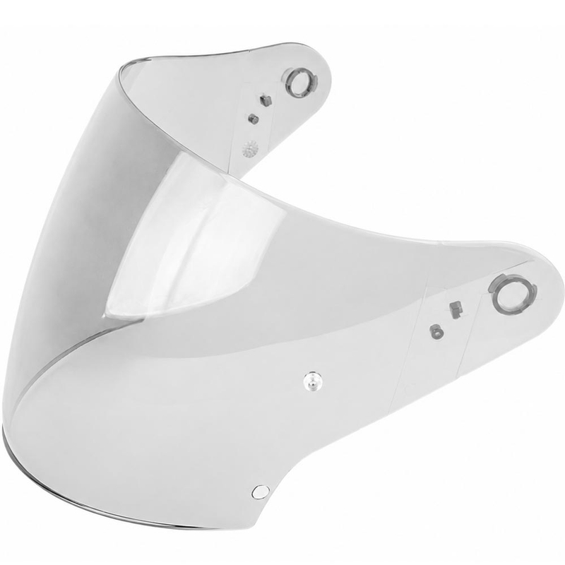 Plexi Scorpion KDF-25 pre helmy na motorku EXO-230/Z1 dymové