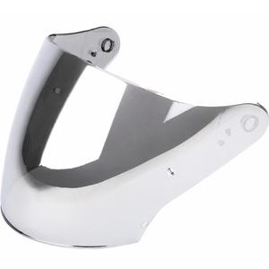Plexi Scorpion KDF-25 pre helmy na motorku EXO-230/Z1 zrkadlovo strieborné