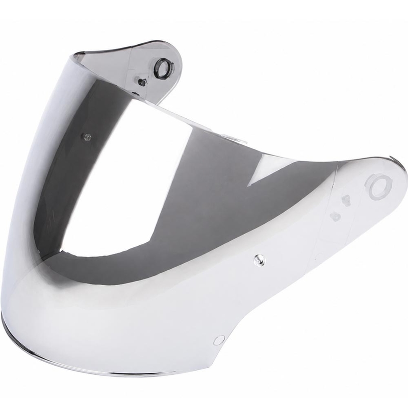 Plexi Scorpion KDF-25 pre helmy na motorku EXO-230/Z1 zrkadlovo strieborné