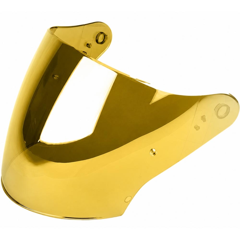 Plexi Scorpion KDF-25 pre helmy na motorku EXO-230/Z1 zrkadlovo zlaté