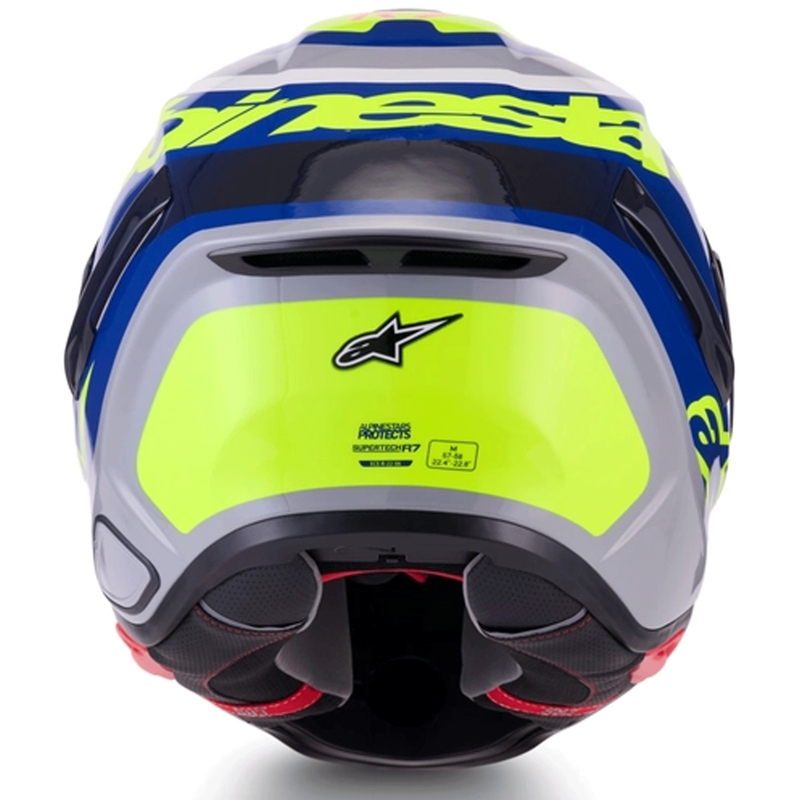 Integrálna helma na motorku Alpinestars S-R7 Lumen strieborno-čierno-ružovo-fluo žltá