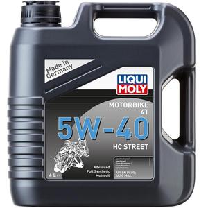 Syntetický motorový olej LIQUI MOLY Motorbike 4T 5W40 HC Street 4 l
