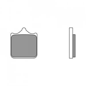 Brzdové obloženie BREMBO 07BB33SR