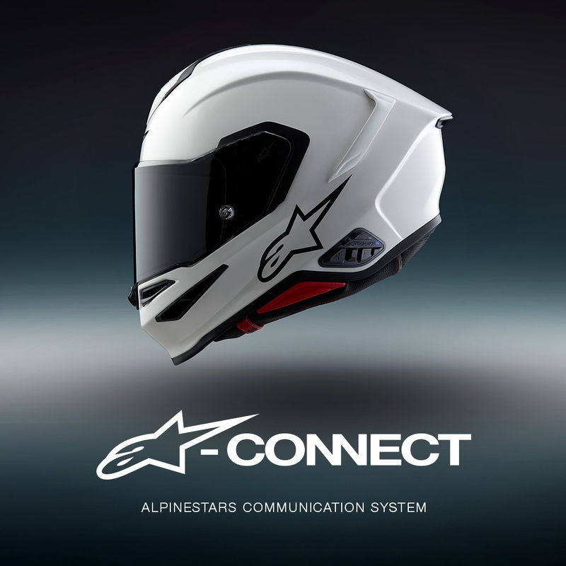 Bluetooth interkom na motorku Alpinestars A-CONNECT system čierny