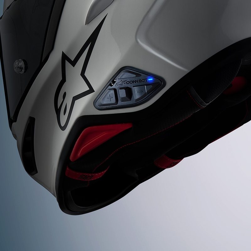 Bluetooth interkom na motorku Alpinestars A-CONNECT system čierny