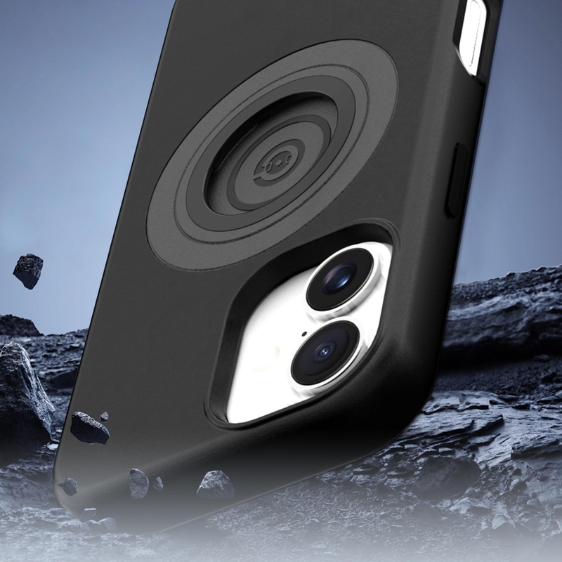 Rýchloupínací kryt na telefón pre Apple iPhone 16 GRxplore čierny