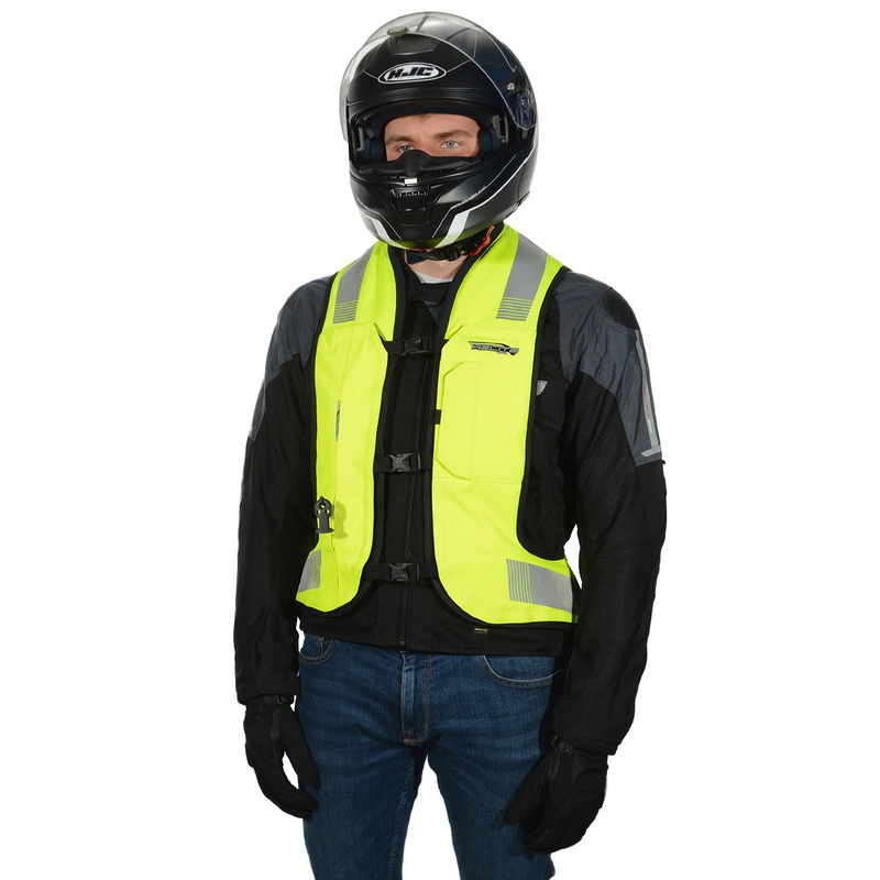 Airbagová vesta HELITE Turtle 2 fluo žltá