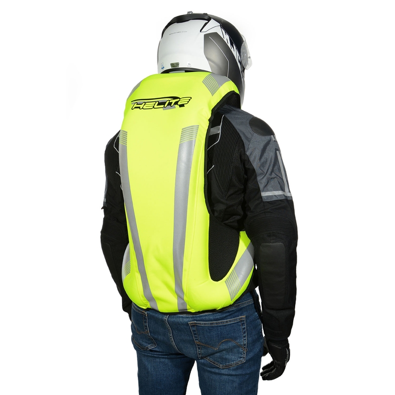 Airbagová vesta HELITE Turtle 2 fluo žltá