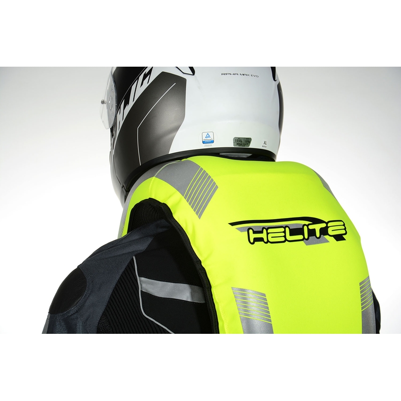 Airbagová vesta HELITE Turtle 2 fluo žltá