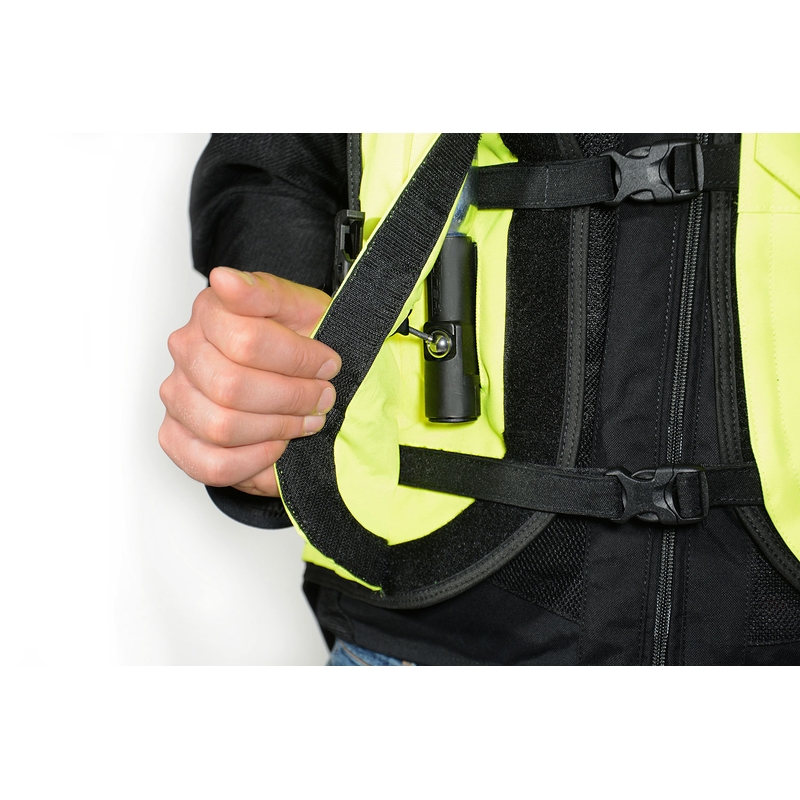 Airbagová vesta HELITE Turtle 2 fluo žltá