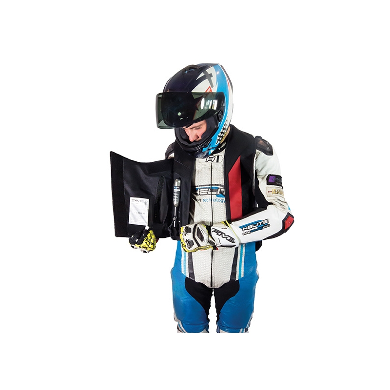 Airbagová vesta HELITE GP Air 2 čIerno-biela