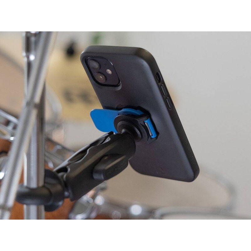 Hlava držiaka telefónu Quad Lock® 360 s uvoľňovacou páčkou modro-čierna