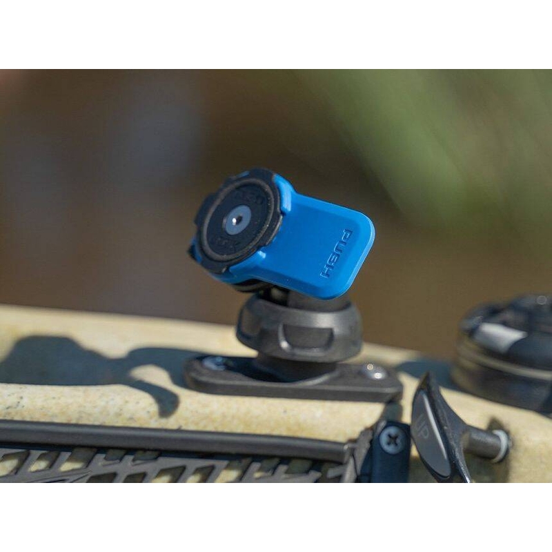Hlava držiaka telefónu Quad Lock® 360 s uvoľňovacou páčkou modro-čierna