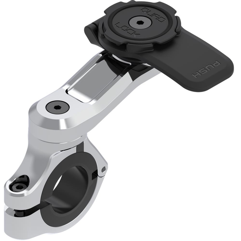 Držiak telefónu na riadidlá Quad Lock® PRO chrómovaný