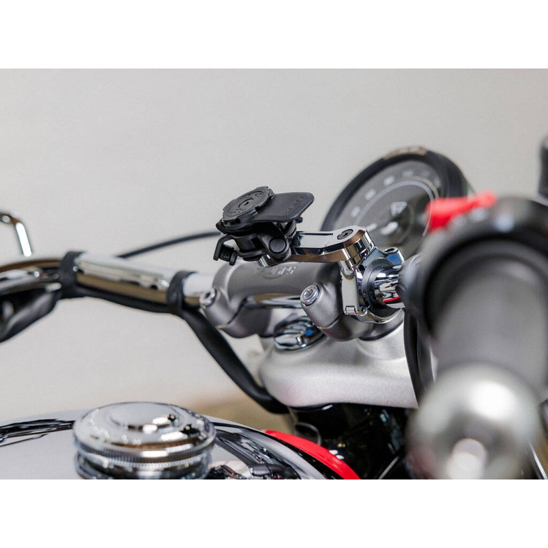 Držiak telefónu na riadidlá Quad Lock® PRO chrómovaný