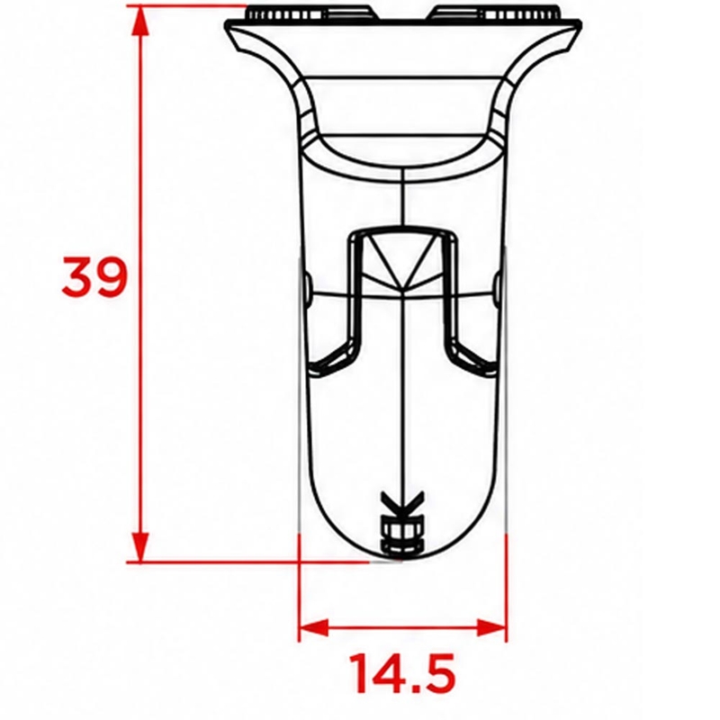 Základňa držiaka telefónu Quad Lock® 360 V2 Small čierna