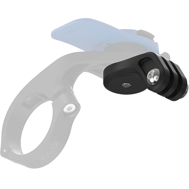 Adaptér Quad Lock® pre akčnú kameru/svetlo čierny