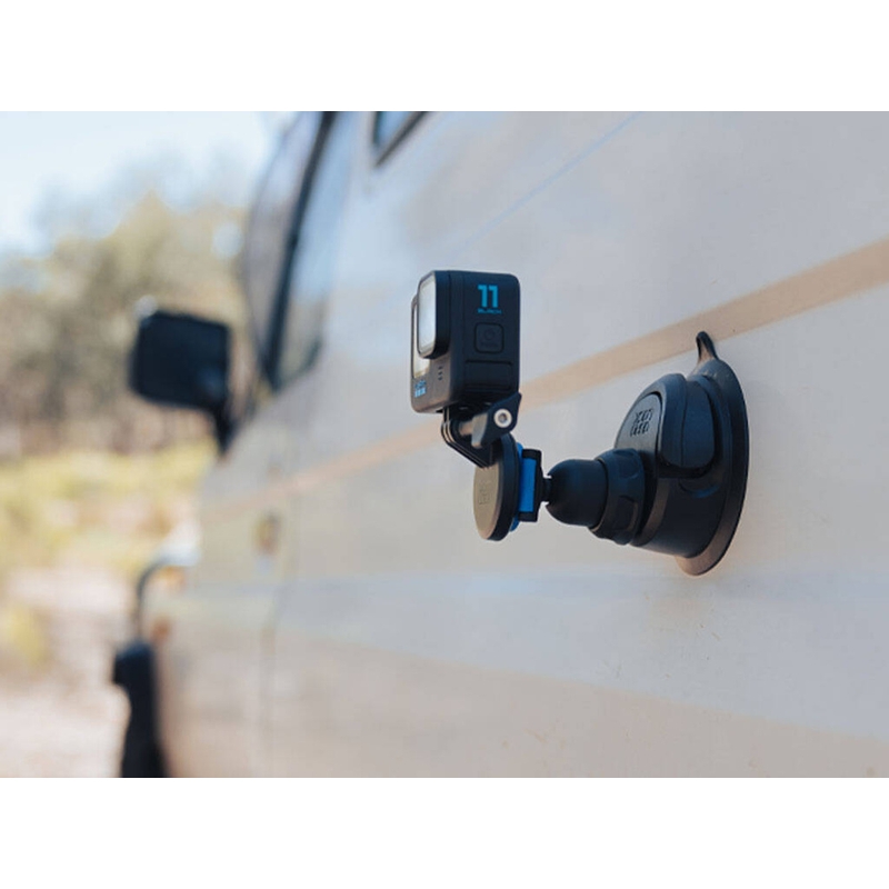 Adaptér pre športové kamery Quad Lock® - Standard Go Pro čierny