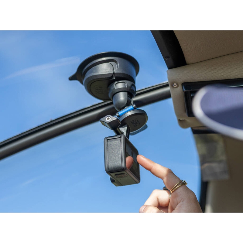 Adaptér pre športové kamery Quad Lock® - Standard Go Pro čierny
