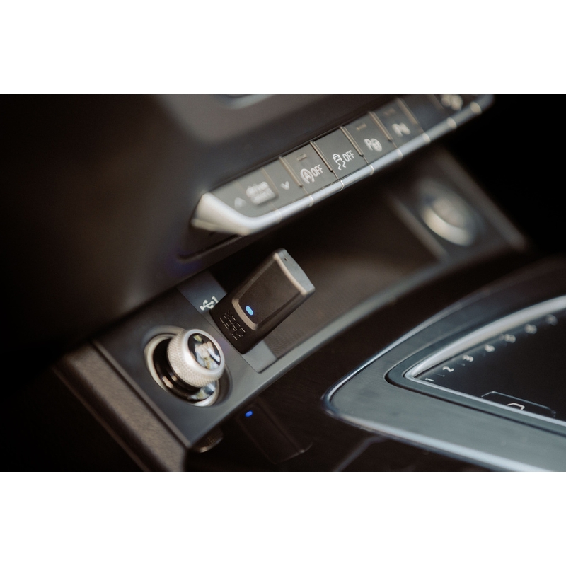 Bezdrôtový adaptér Quad Lock® CarPlay/Android Auto čierny