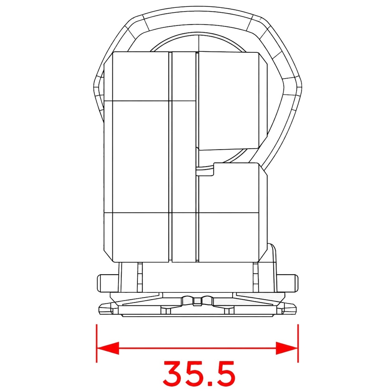 Statív Quad Lock® čierny