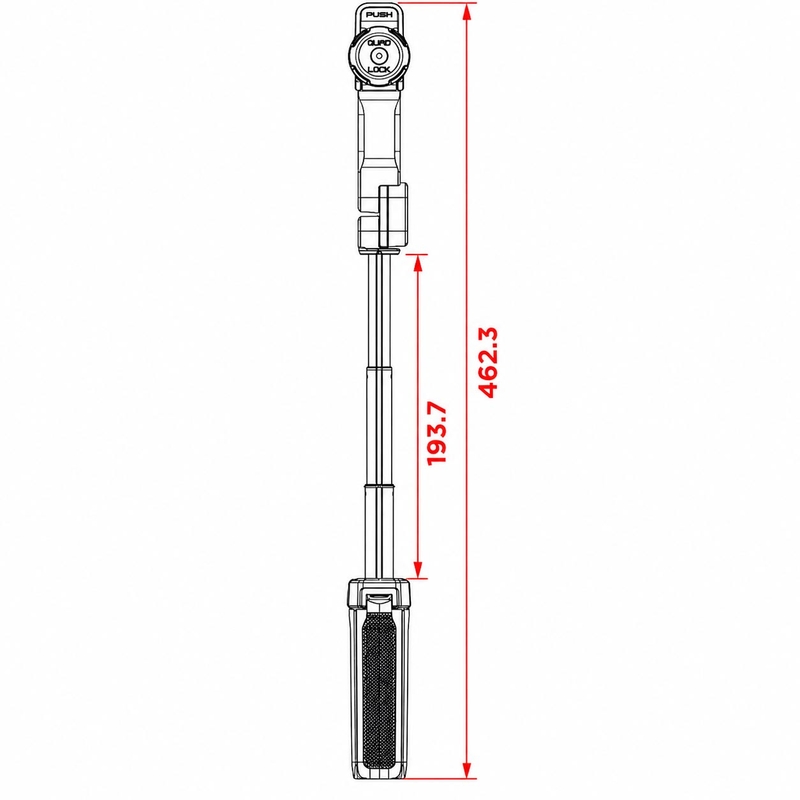 Statív Quad Lock® čierny