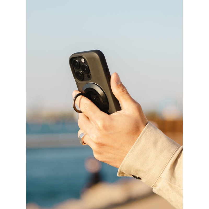 Viacúčelový krúžok Quad Lock® MAG čierny