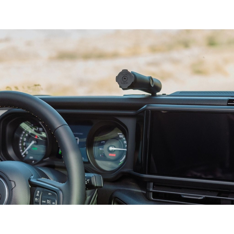 Adaptér Quad Lock® Car - Ball Top Cap Adaptors čierny
