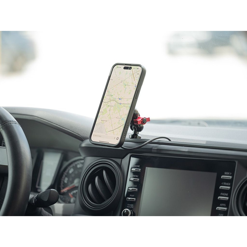 Adaptér Quad Lock® Car - Ball Top Cap Adaptors čierny