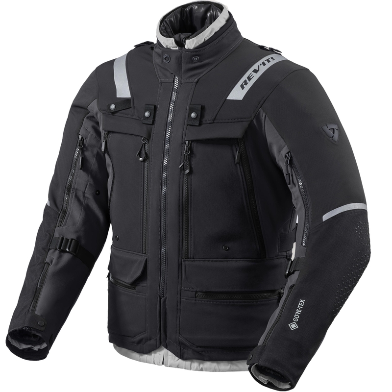 Bunda na motorku Revit Defender 4 GTX čierna