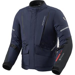 Bunda na motorku Revit Vertical 2 GTX tmavo modro-čierna