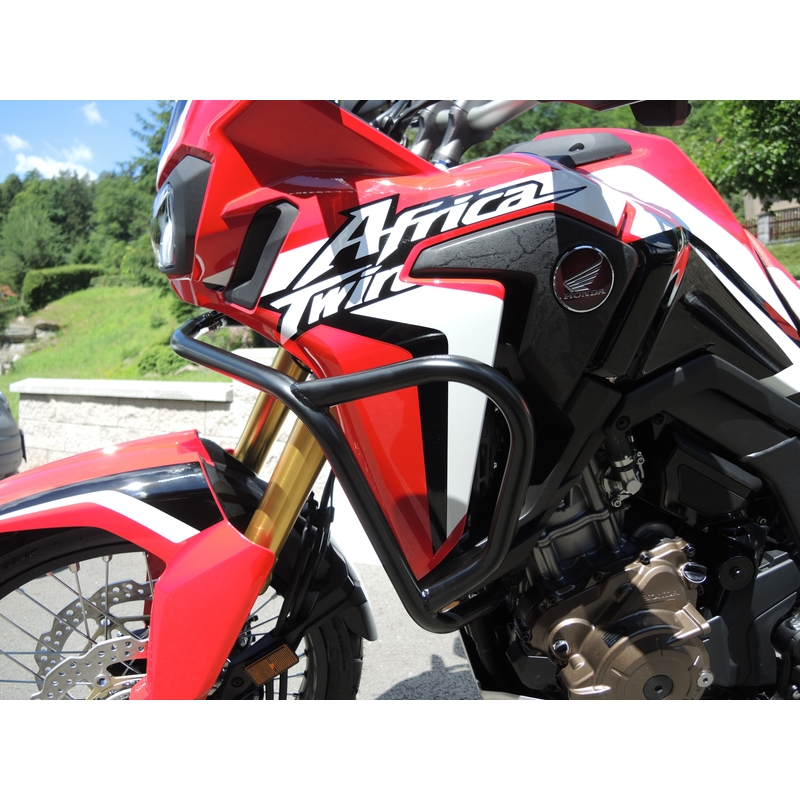 Ochrana motora RDMOTO matná čierna horná pre HONDA CRF 1000 L Africa Twin 2016-2019