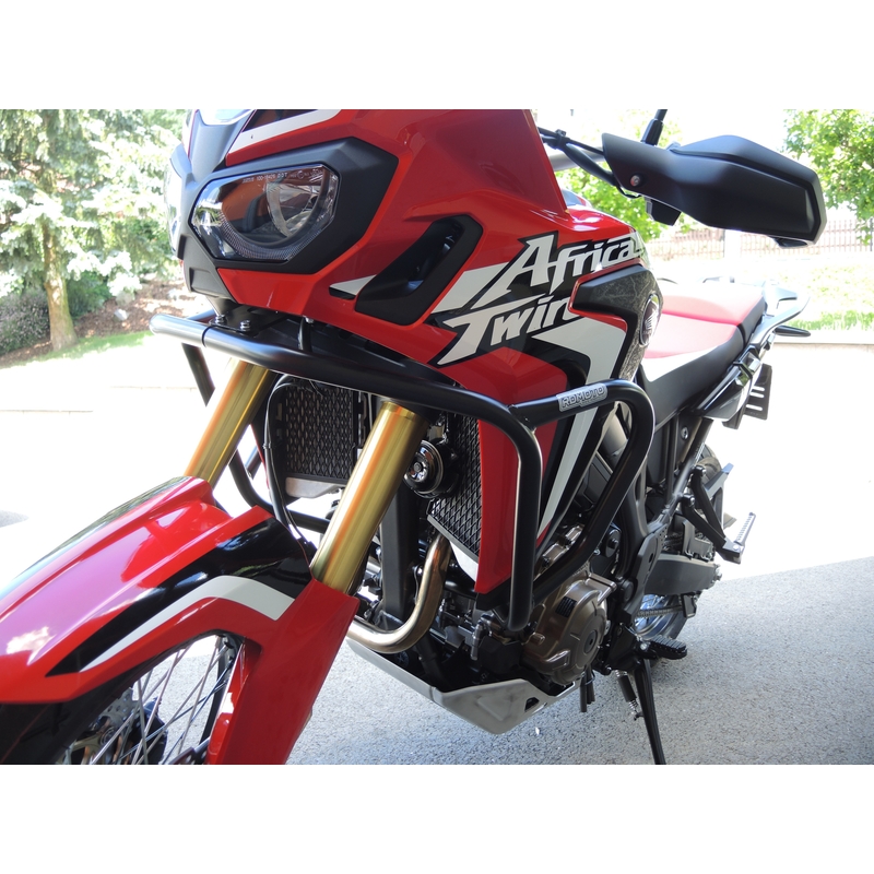 Ochrana motora RDMOTO matná čierna horná pre HONDA CRF 1000 L Africa Twin 2016-2019