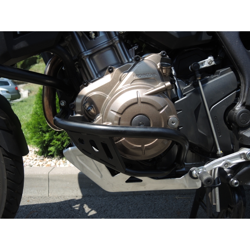 Ochrana motora RDMOTO matná čierna horný + spodný pre HONDA CRF 1000 L Africa Twin 2016-2019