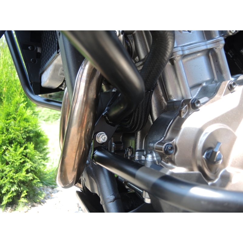 Ochrana motora RDMOTO matná čierna horný + spodný pre HONDA CRF 1000 L Africa Twin 2016-2019