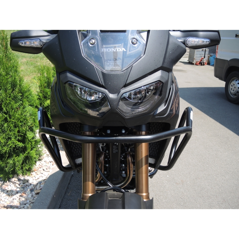 Ochrana motora RDMOTO matná čierna horný + spodný pre HONDA CRF 1000 L Africa Twin 2016-2019