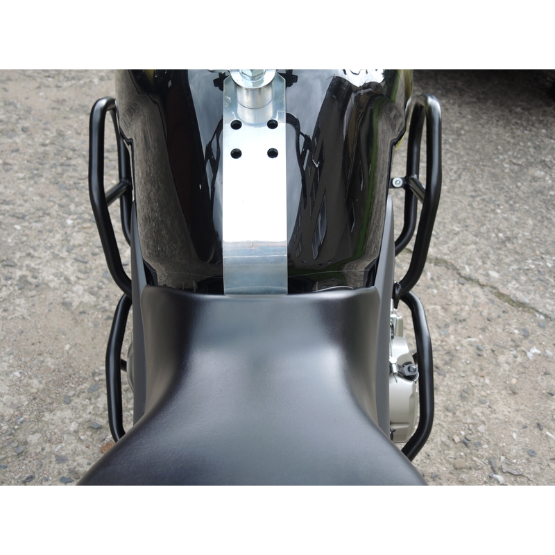 Ochrana motora RDMOTO matná čierna horný + spodný pre HONDA CBF 600 / S 2008-2012