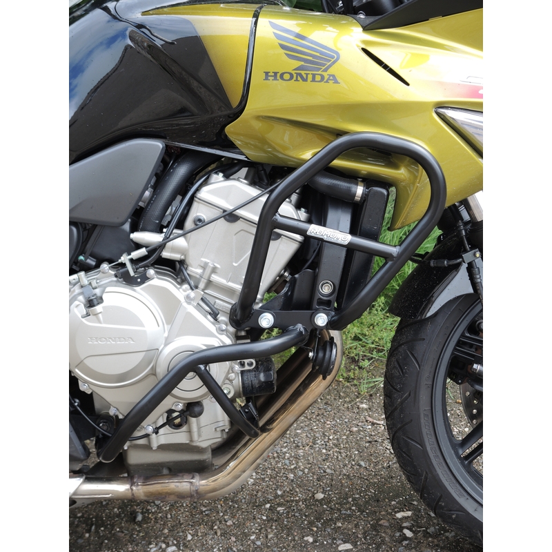 Ochrana motora RDMOTO matná čierna horný + spodný pre HONDA CBF 600 / S 2008-2012