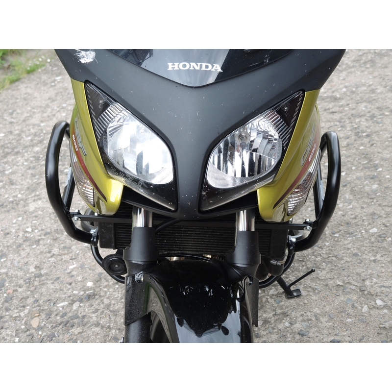 Ochrana motora RDMOTO matná čierna horný + spodný pre HONDA CBF 600 / S 2008-2012