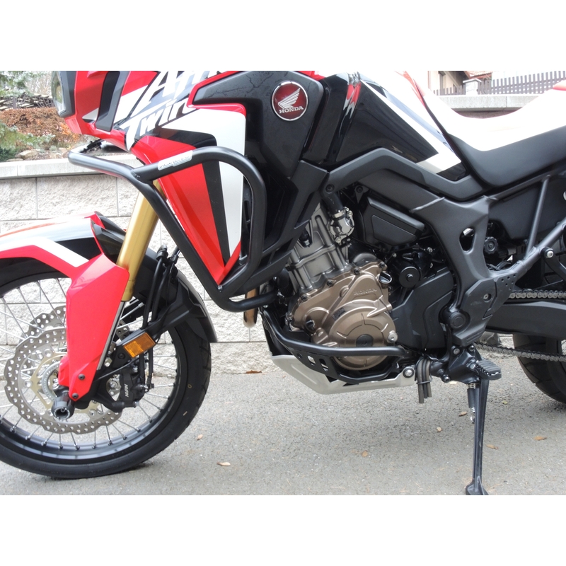 Ochrana motora RDMOTO čierna horný + spodný pre HONDA CRF 1000 L Africa Twin 2016-2018
